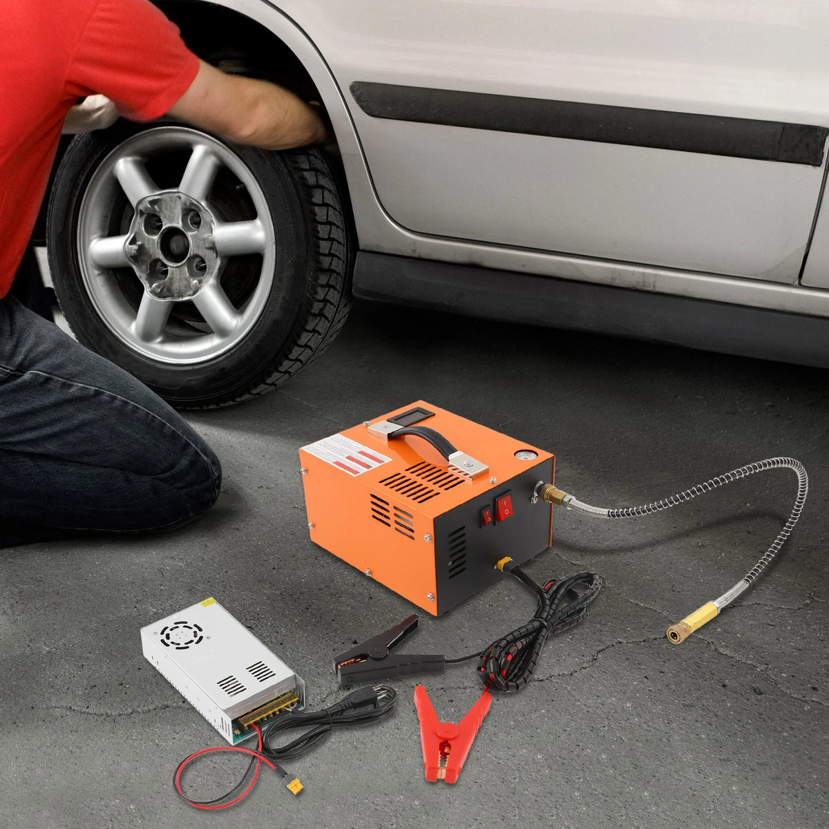 LED Air Compressor 4500PSI for Automotive Use
