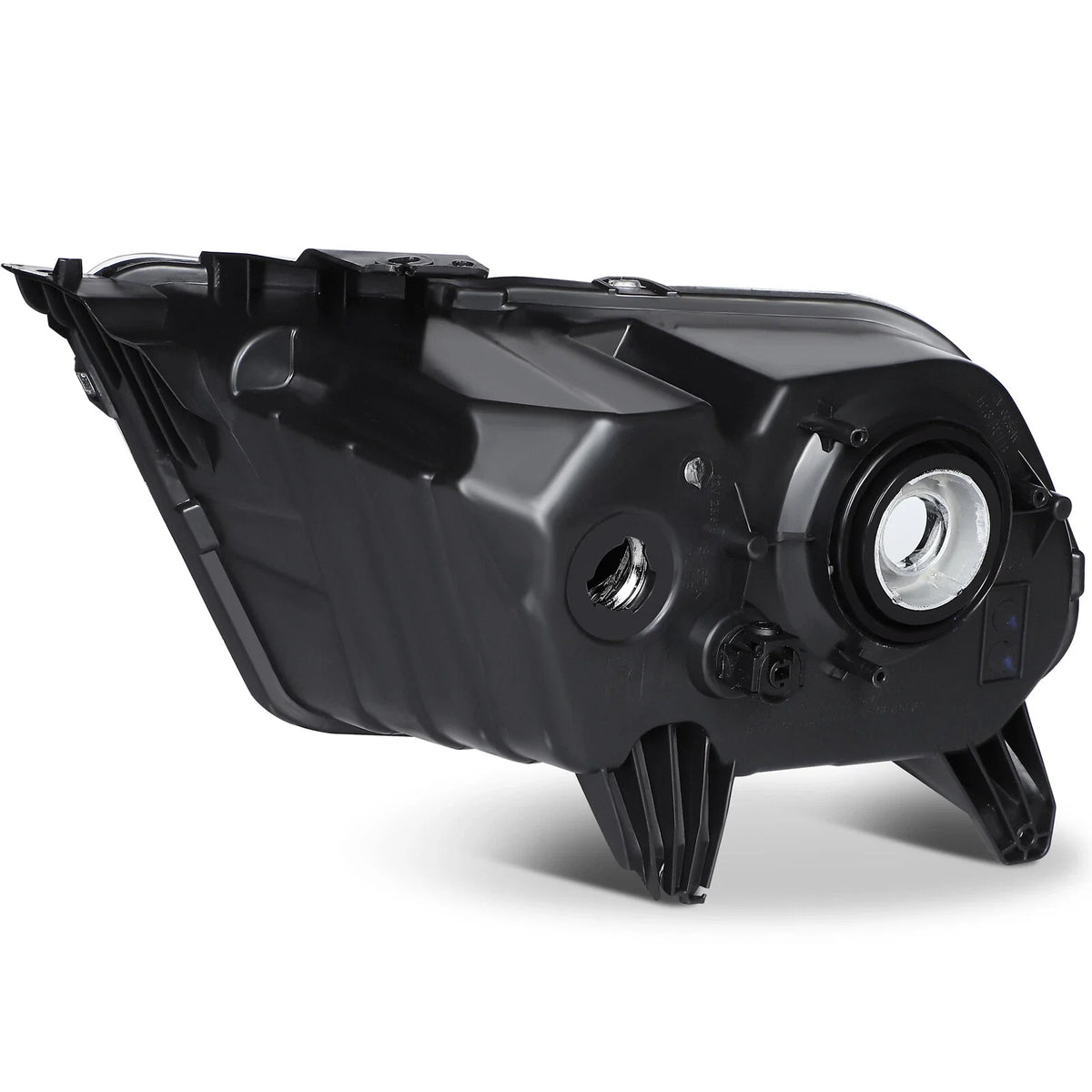 Set of 2 Black Housing Headlights for Ford Mustang (2010–2014)