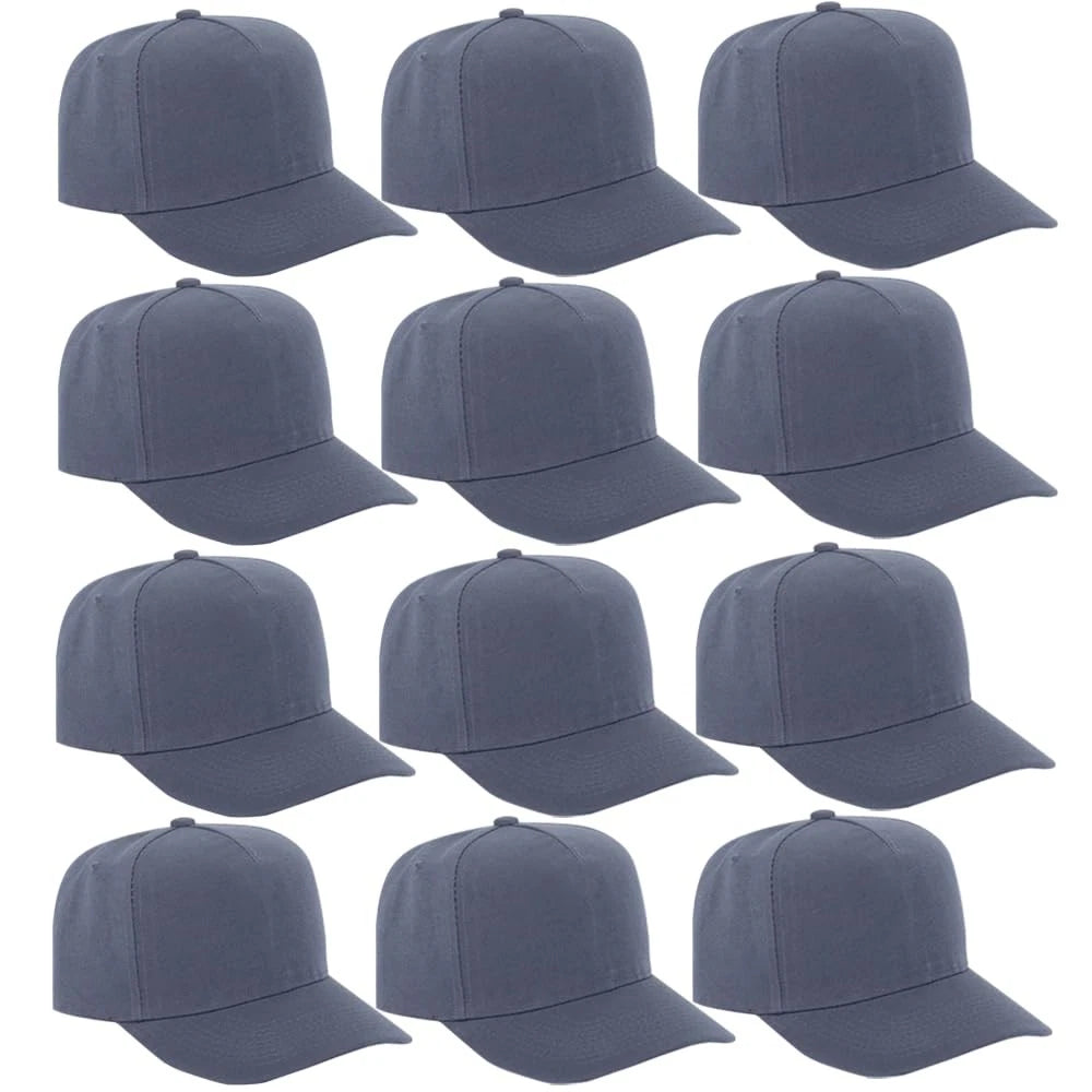Set of 4 Seamless Baseball Caps DIY Friendly