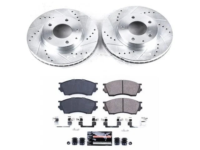 Front Brake Pad and Rotor Kit for Mazda Millenia (1995–2000) TZ564YZ