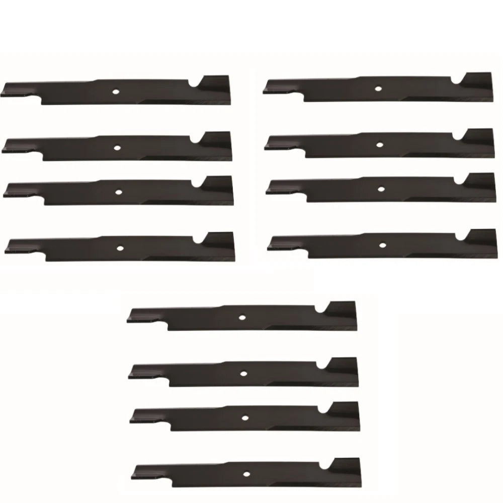 Notched High Lift Mower Blade for Stens (Qty 12)
