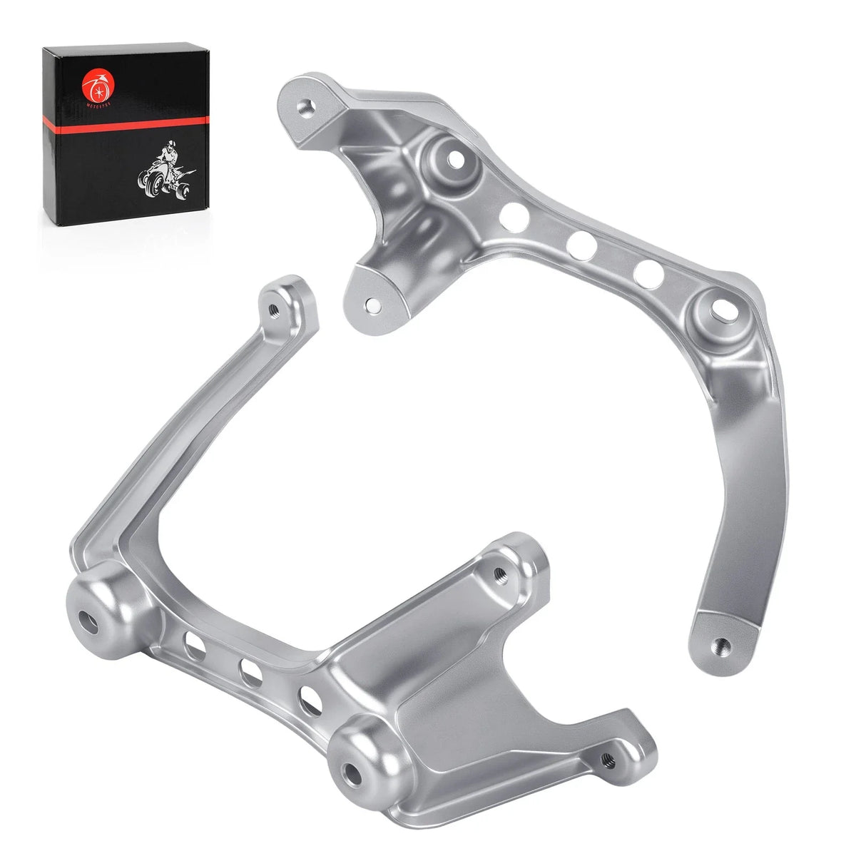 Set of 2 Front Fender Bracket Headlight Mounts for Yamaha Raptor 350 (2004–2006)