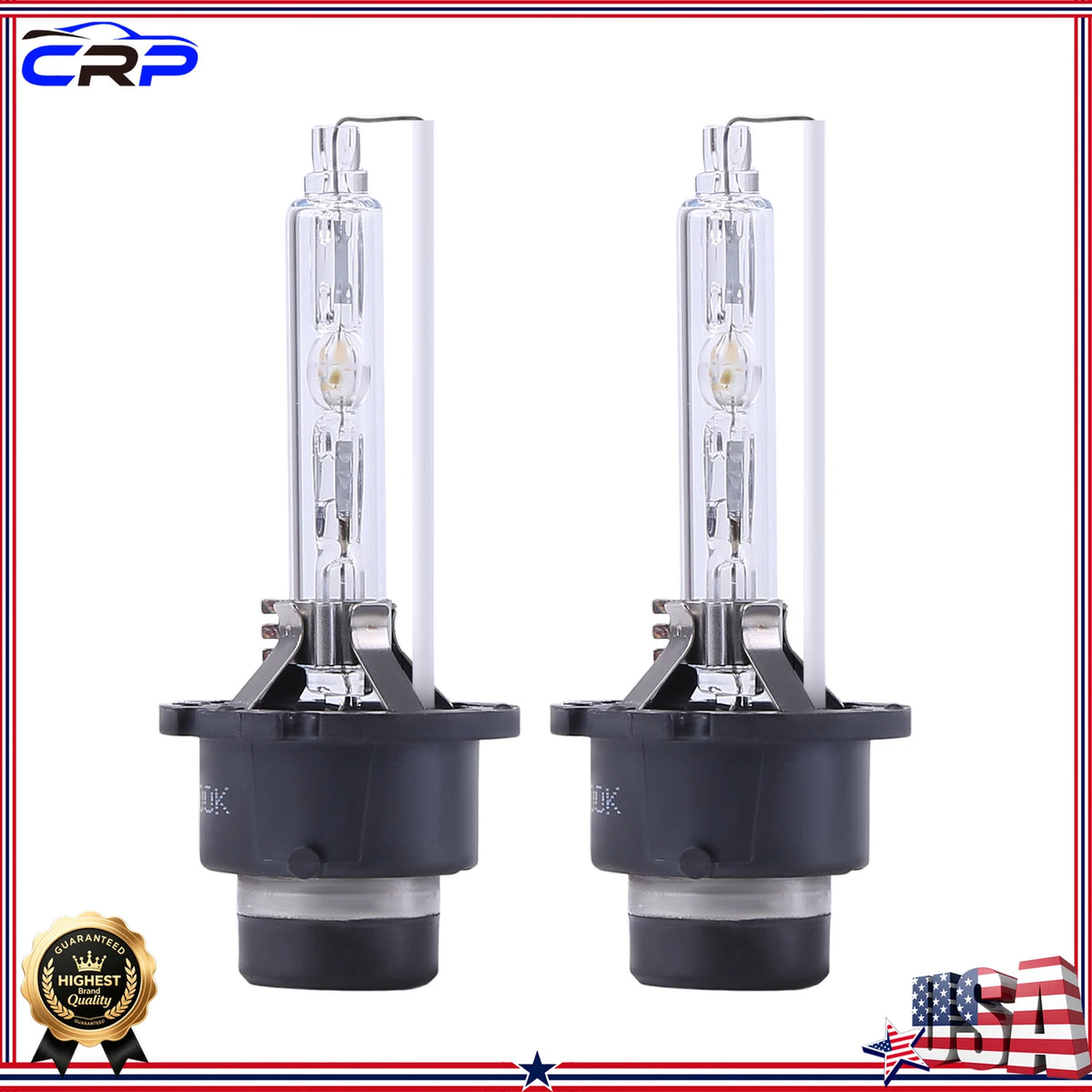 2X HID Xenon Bulbs D2S D2R D2C 6000K for (D26000, OSRAM 66040, PHILLIPS 85122+)