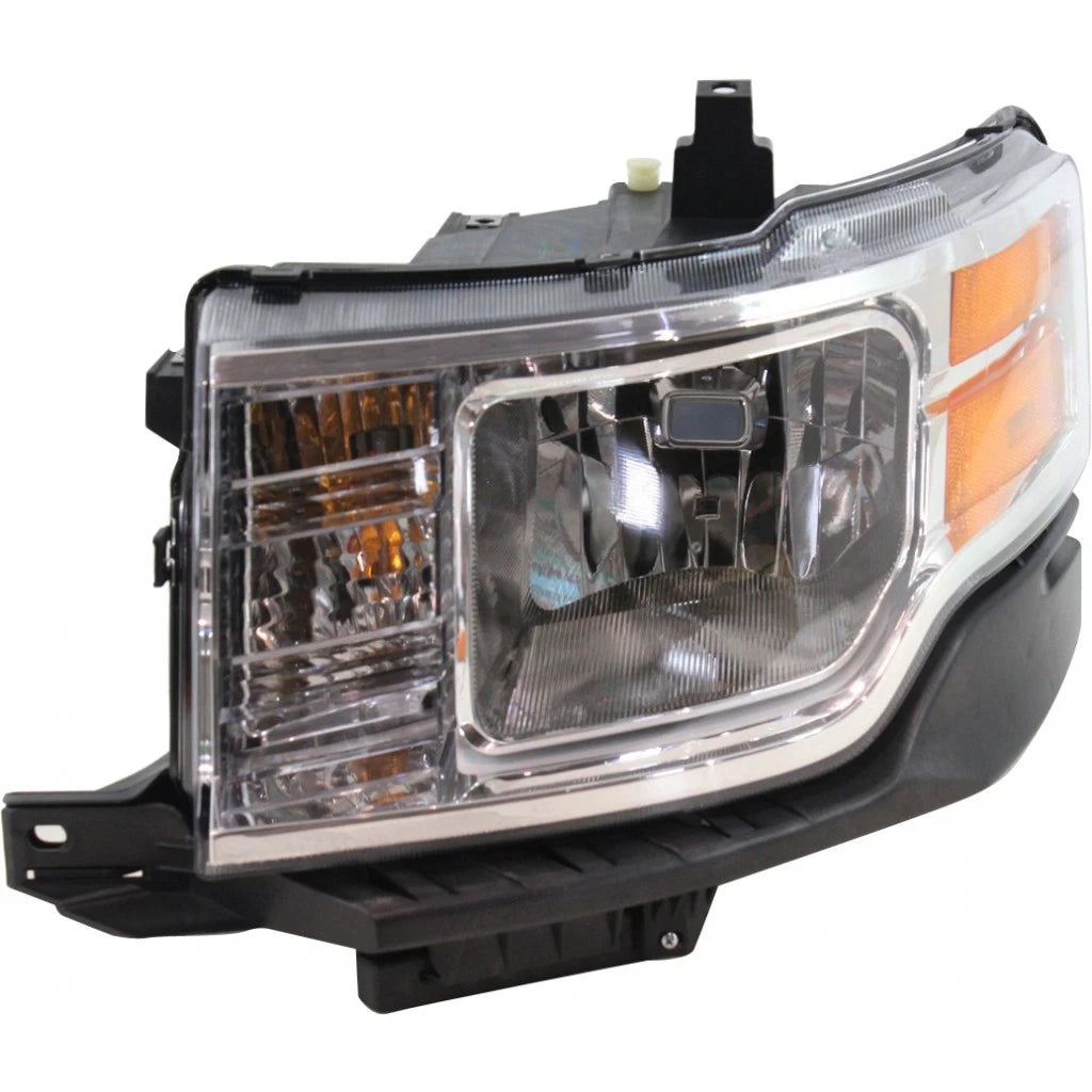 Headlight Assembly for Ford Flex (2009–2012) - Driver Side, Halogen, CLX-M0-K30-1142L-AC-CL360A50, FO2502266