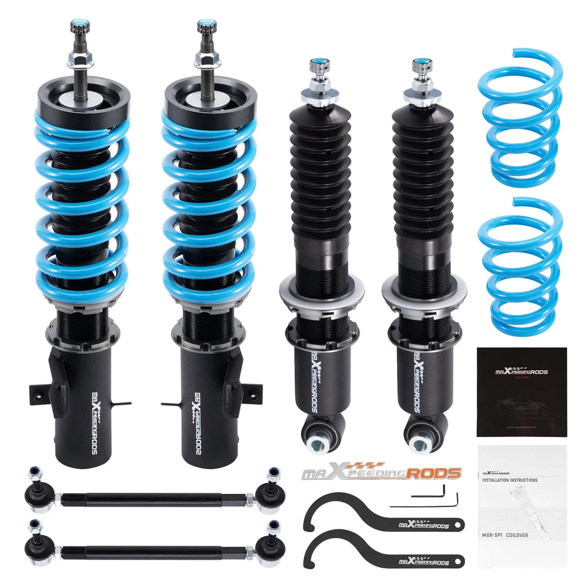 24-Way Adjustable Coilovers Suspension Kit for Chevrolet Camaro (2010–2015)