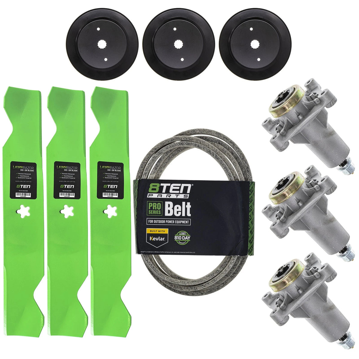 Mower Deck Rebuild Set for Jonsered Z54R (532187281, 532187254)