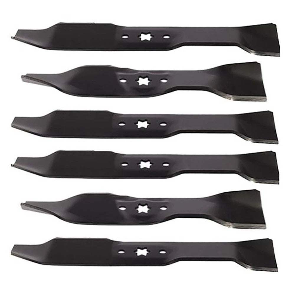 2X 3-Pc Mulching Mower Blade Set for Troy Bilt (Fits 742-0610-0637)