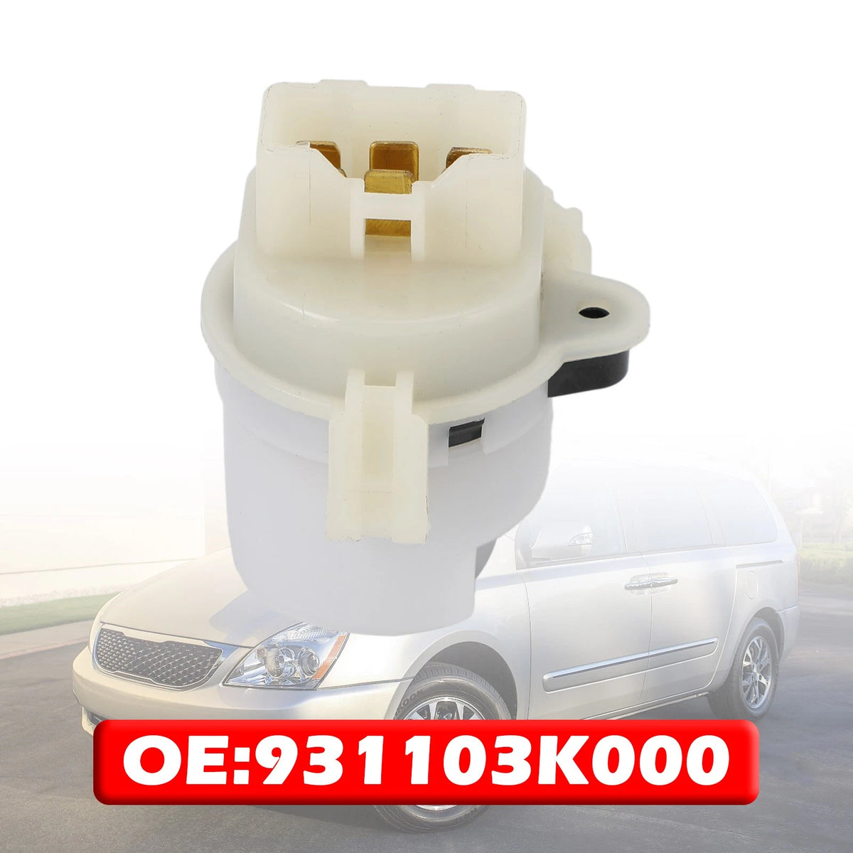 Steering Column Ignition Lock Barrel Contact Switch for Hyundai Getz (2002–2011) 931103K000