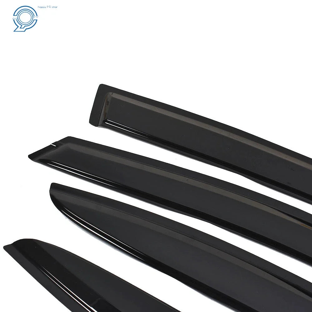 Set of 4 Window Visors for Subaru WRX STI (2015–2018) Rain Guard