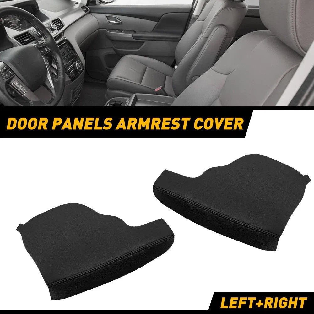 Leather Front Panel Door Armrest Cover for Honda Odyssey (2011–2017)
