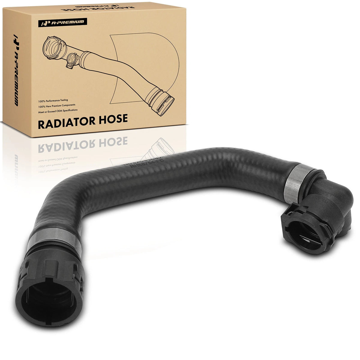 Front Radiator Coolant Hose for BMW E60 520i 520Li (2006–2009) 17127568754
