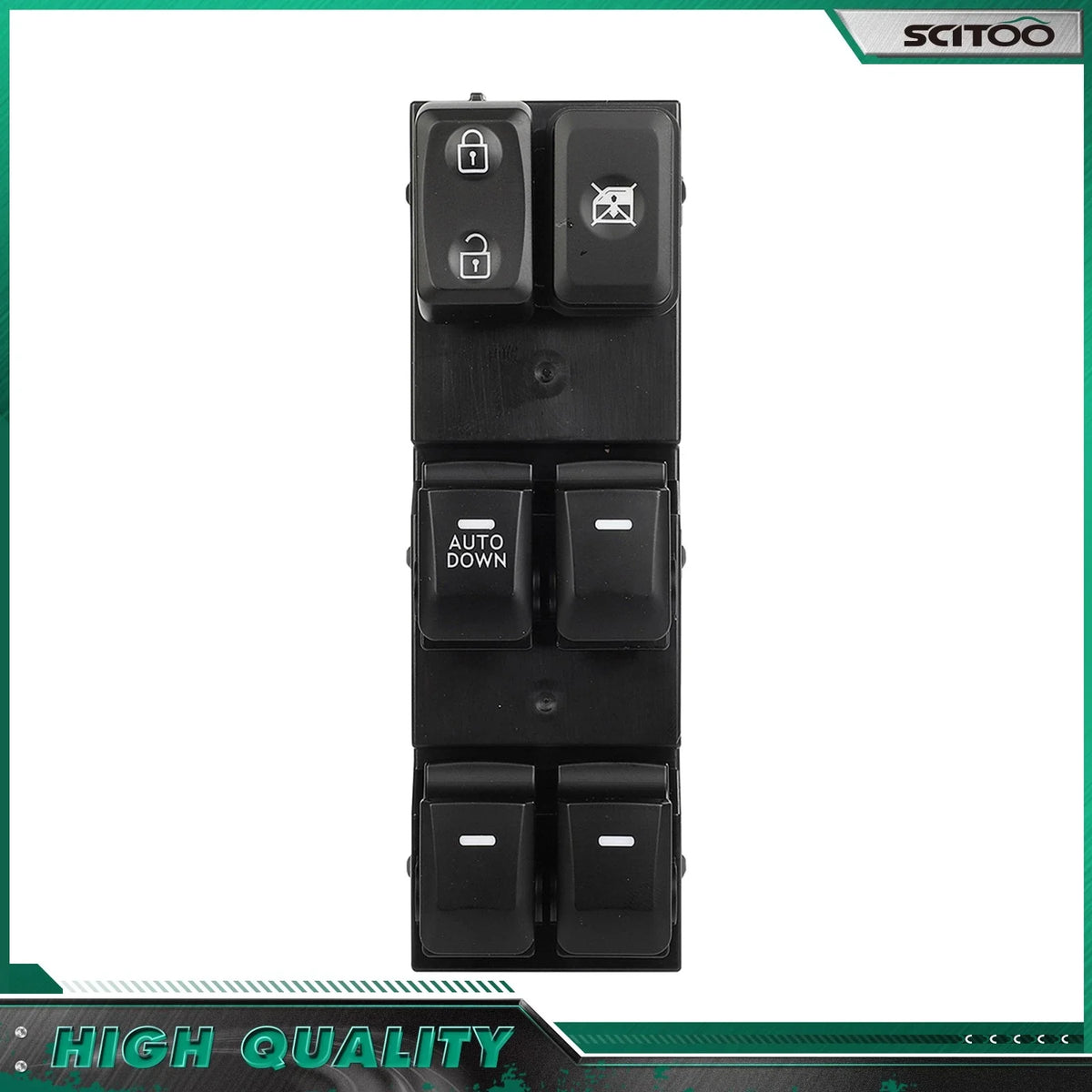 Front Left Power Window Switch for Kia Sportage (2011–2016) L4 2.0L 2.4L