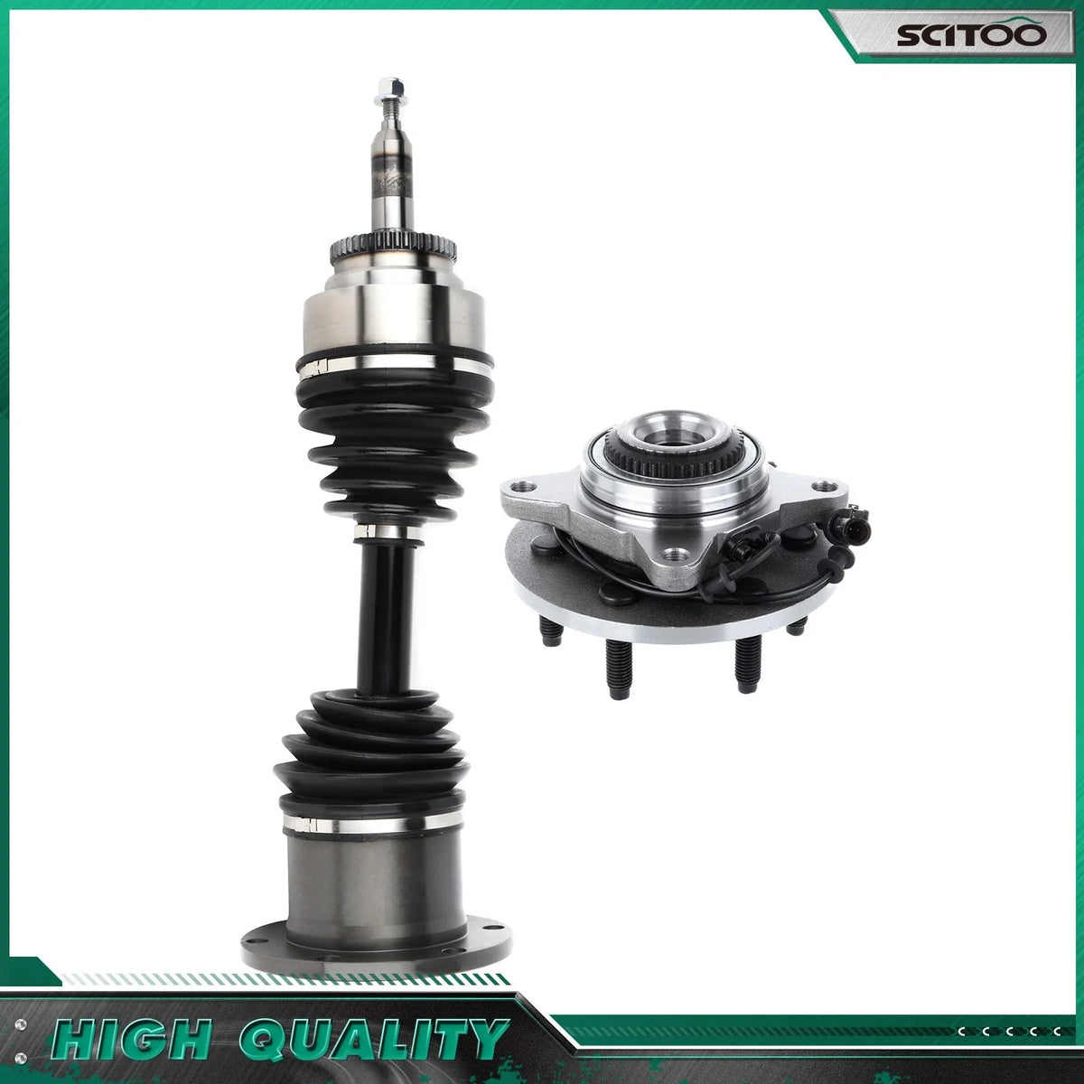 Front Wheel Hub Bearing Assembly for Lincoln Mark LT (2006–2008) 4WD