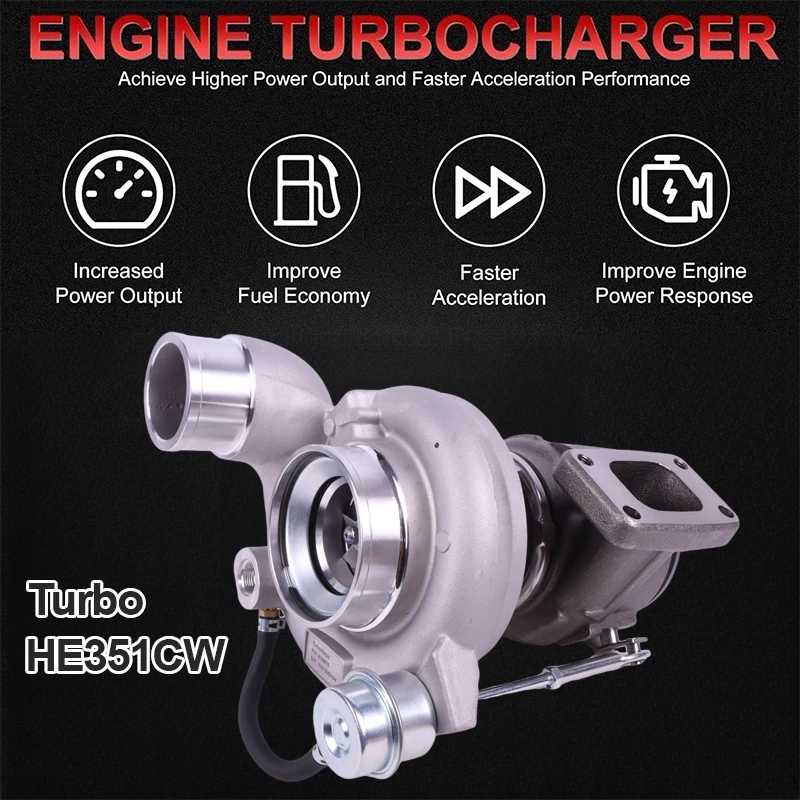 Turbocharger for Dodge Cummins 5.9L (2004–2007) HE351CW HY35W 4036835