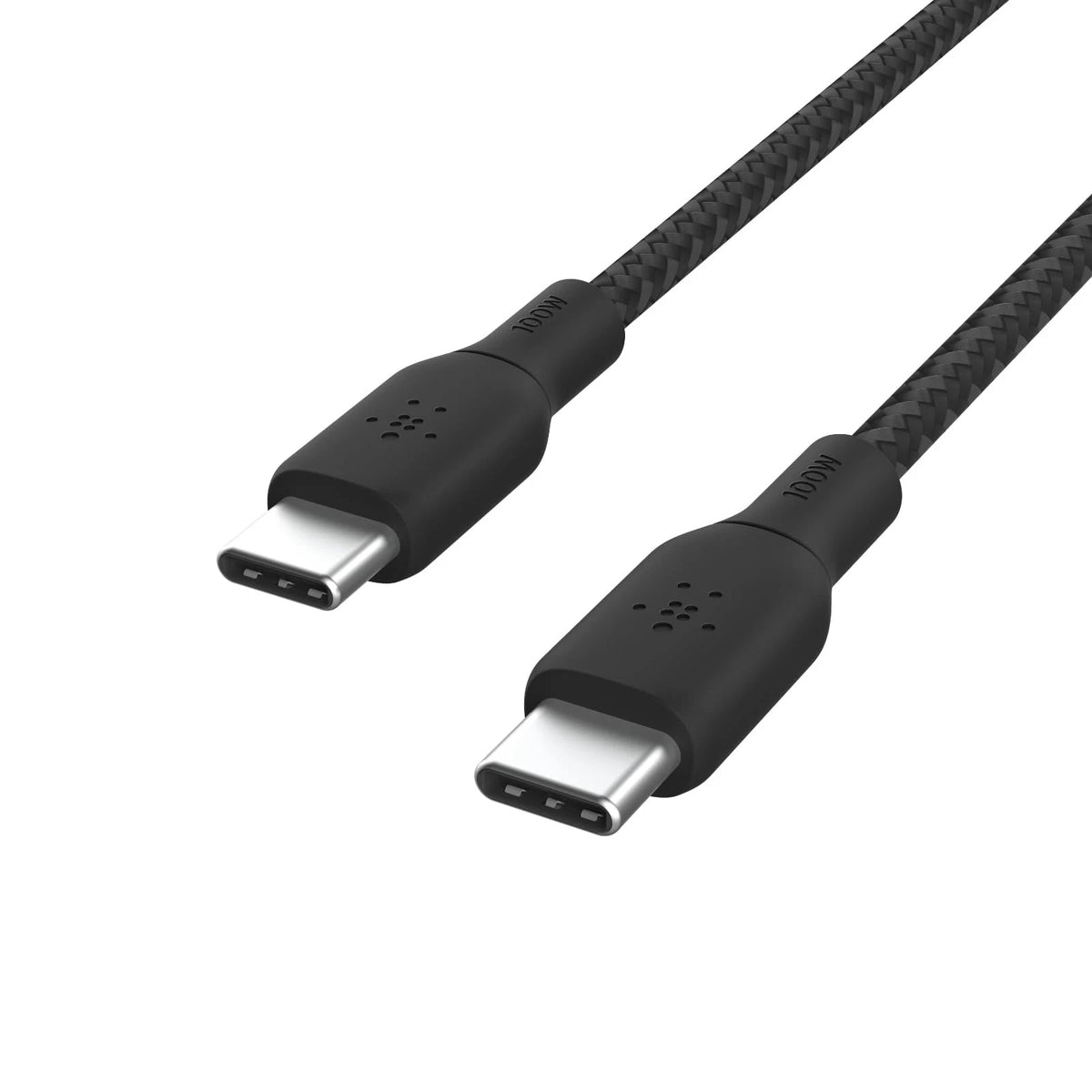 6.6ft USB C to USB C Cable 100W Braided for iPhone 17 Galaxy S25