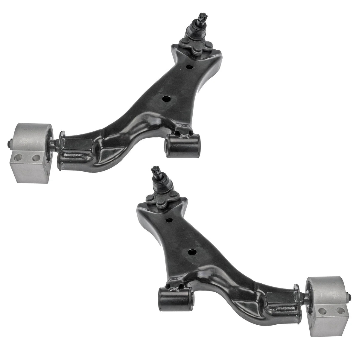 Set of 2 Front Lower Control Arm and Ball Joints for Chevy GMC (2010–2017)