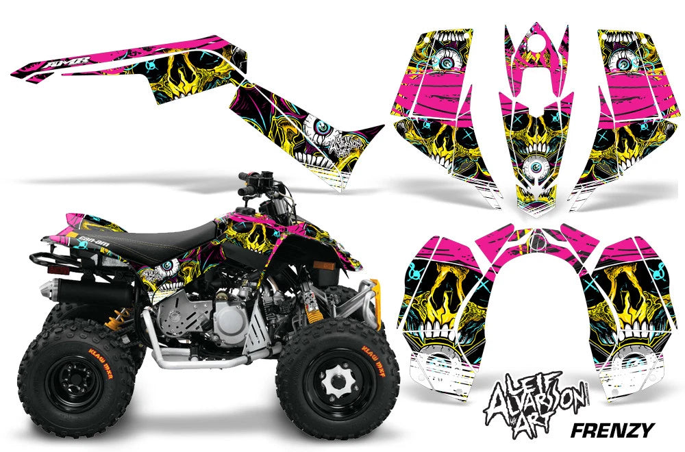 Graphic Sticker Decal for Can-Am DS90 DS 90 (2007–2022)