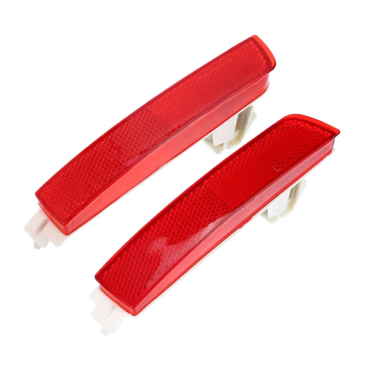1 Pair Rear Bumper Side Marker Reflector Red for Nissan 265655C000 265605C000