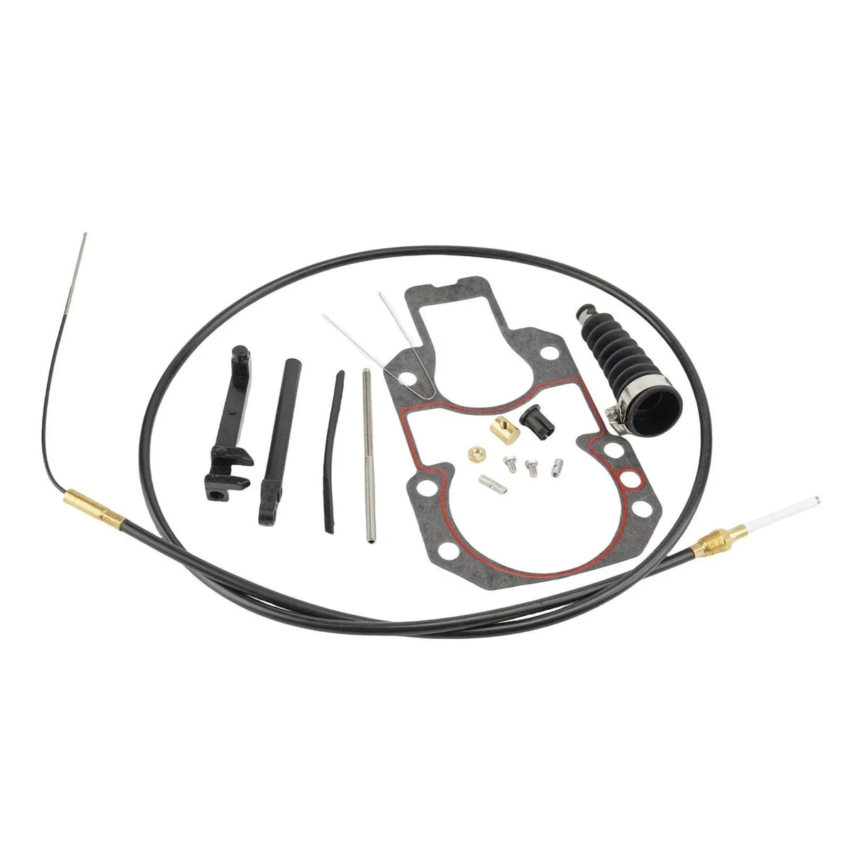 Shift Cable Kit 2X for Mercruiser Alpha One Gen 1 II (GLM 21450, 865436A03)