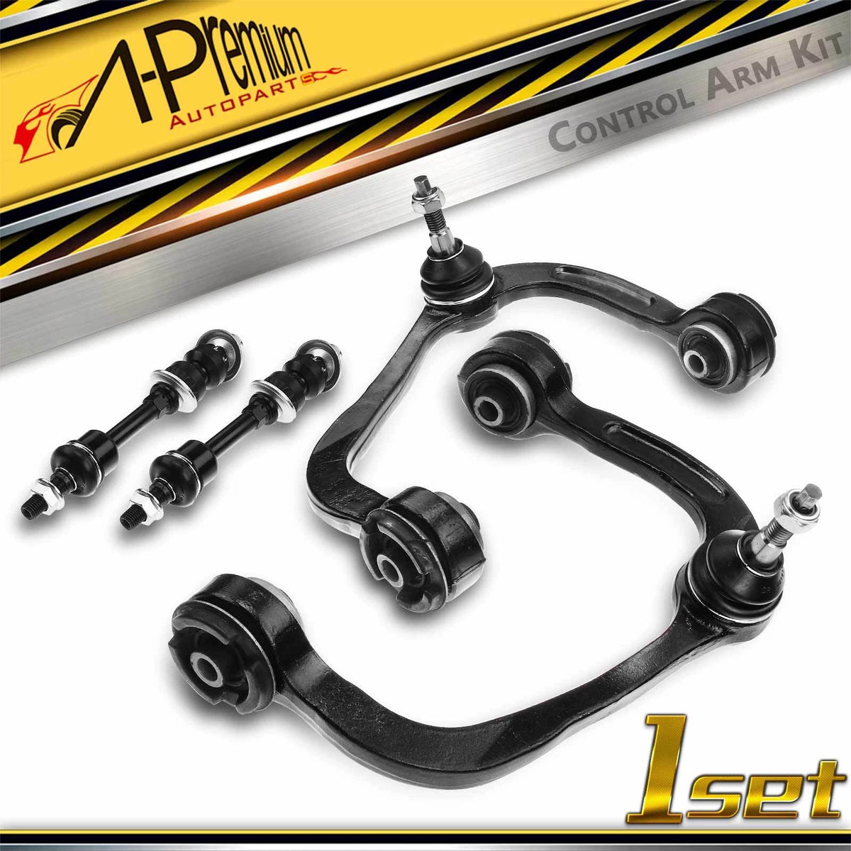 Set of 4 Front Control Arm Ball Joints for Ford F-150 (2005–2008) - 4L3Z3085AA, 4L3Z3085AB, RK80306