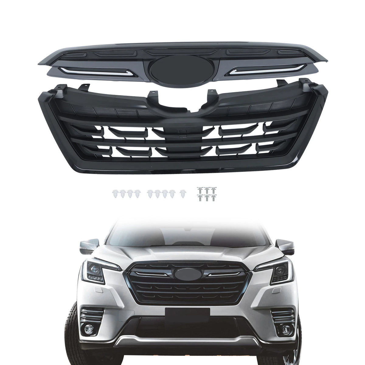 Front Bumper Upper Grille Assembly for Subaru Forester (2022–2024) BCK86603K