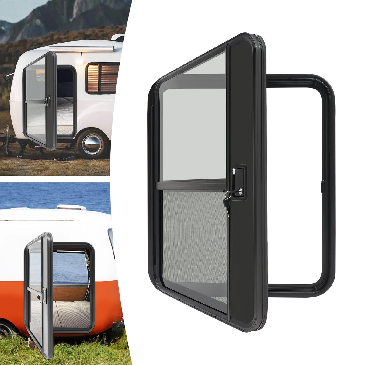 30"x36" RV Entry Door for Teardrop Trailer (Driver Side LH)
