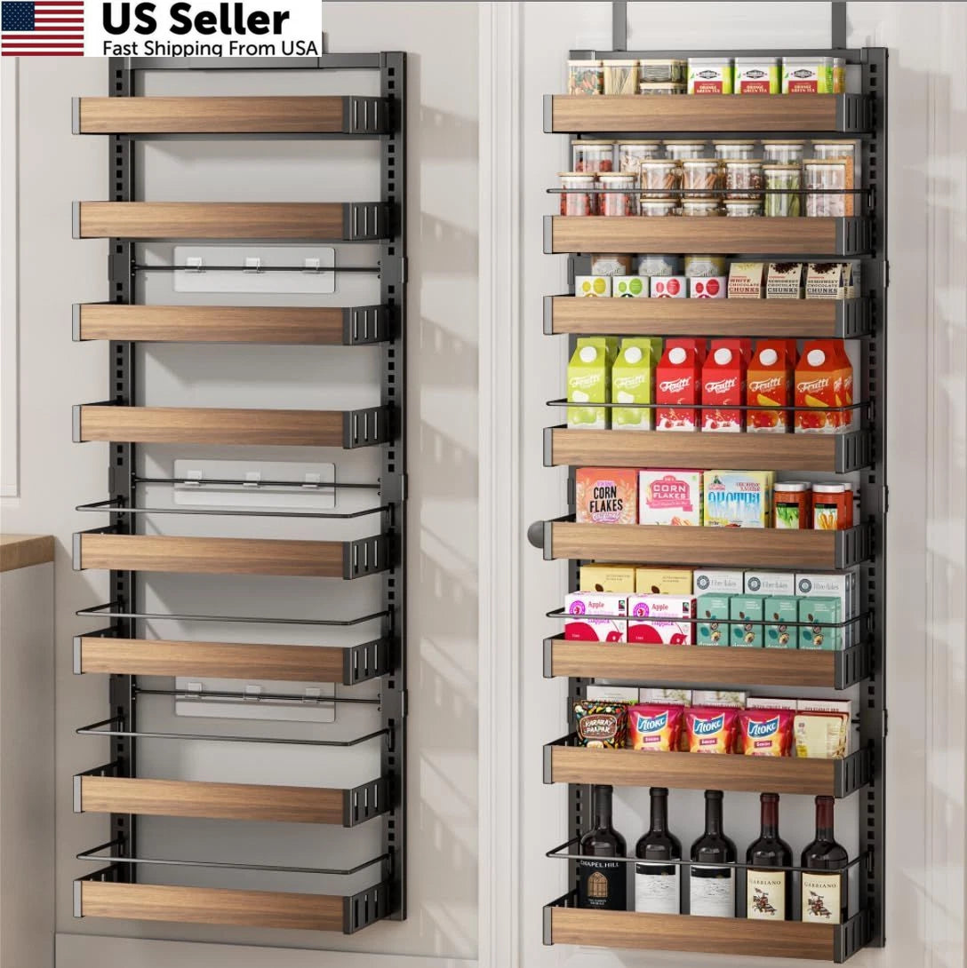8-Tier Over The Door Pantry Organizer for Kitchen Storage (2010–2023)