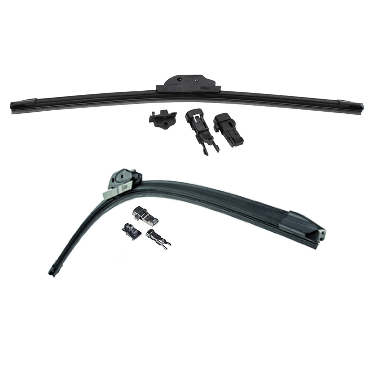 2X Valeo Beam Titanium Windshield Wiper Blades for 18" 19"