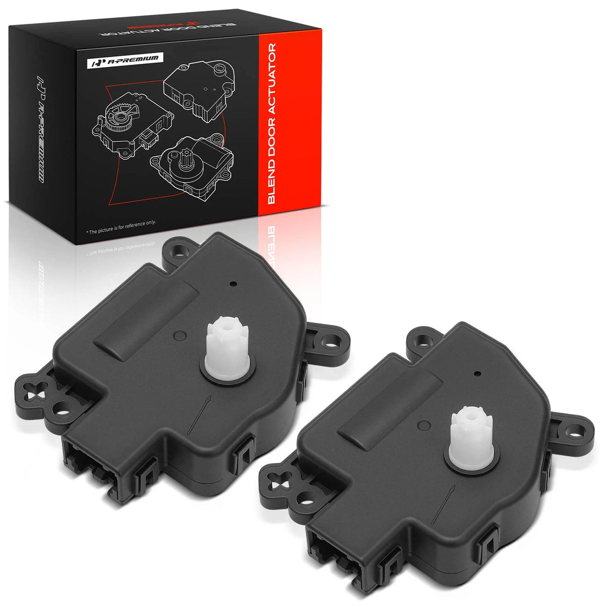 2X Air Door Actuator for Jeep Wrangler (2011–2017), Compass (2010–2017) - 68018109AA, 604-029