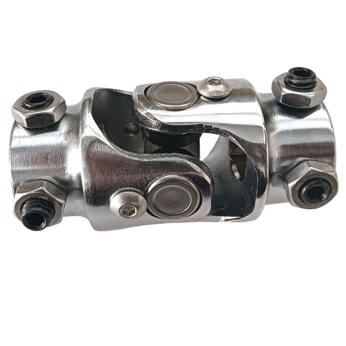 3/4" DD Chrome U Joint for Universal Steering Shaft (Fits 83MM)
