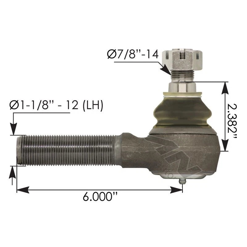 Tie Rod End for Ford (F1HZ3A131A, 60961083, R230409, 00128175, E9962, 462.ES3177L)