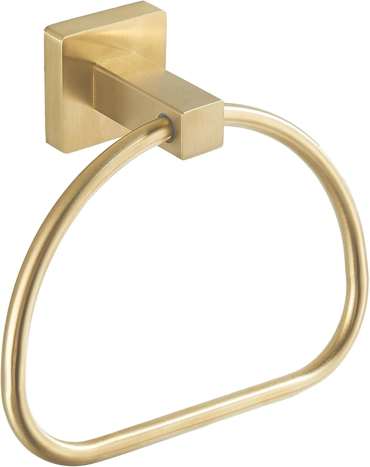 Brushed Gold Hand Towel Holder for Bathroom (No Part Numbers)