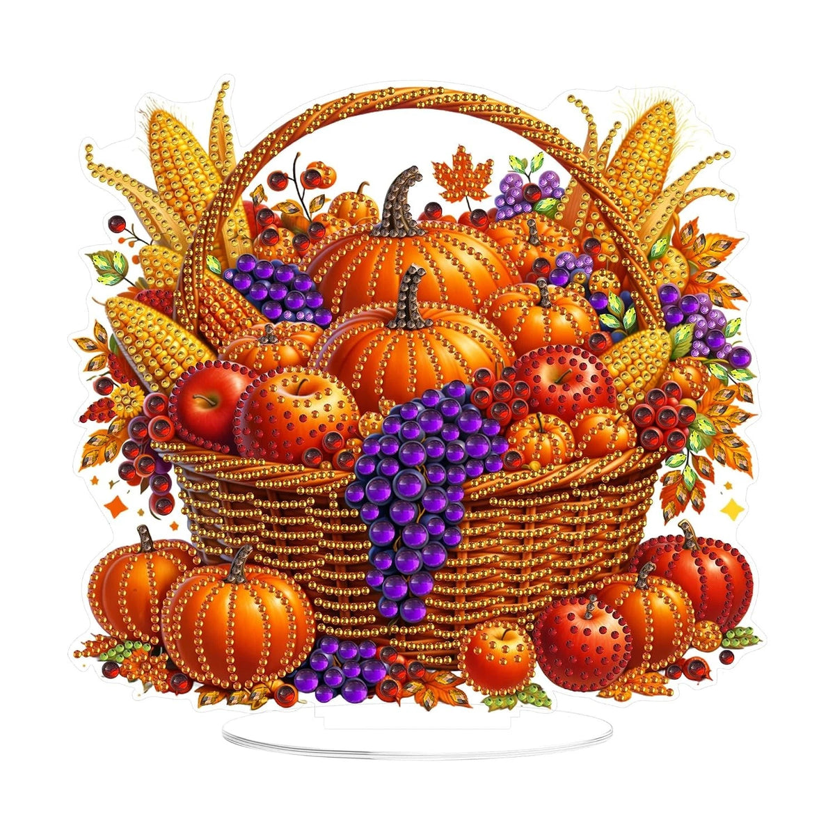 Diamond Art Kit for Adults - Autumn Harvest (DIY Tabletop)