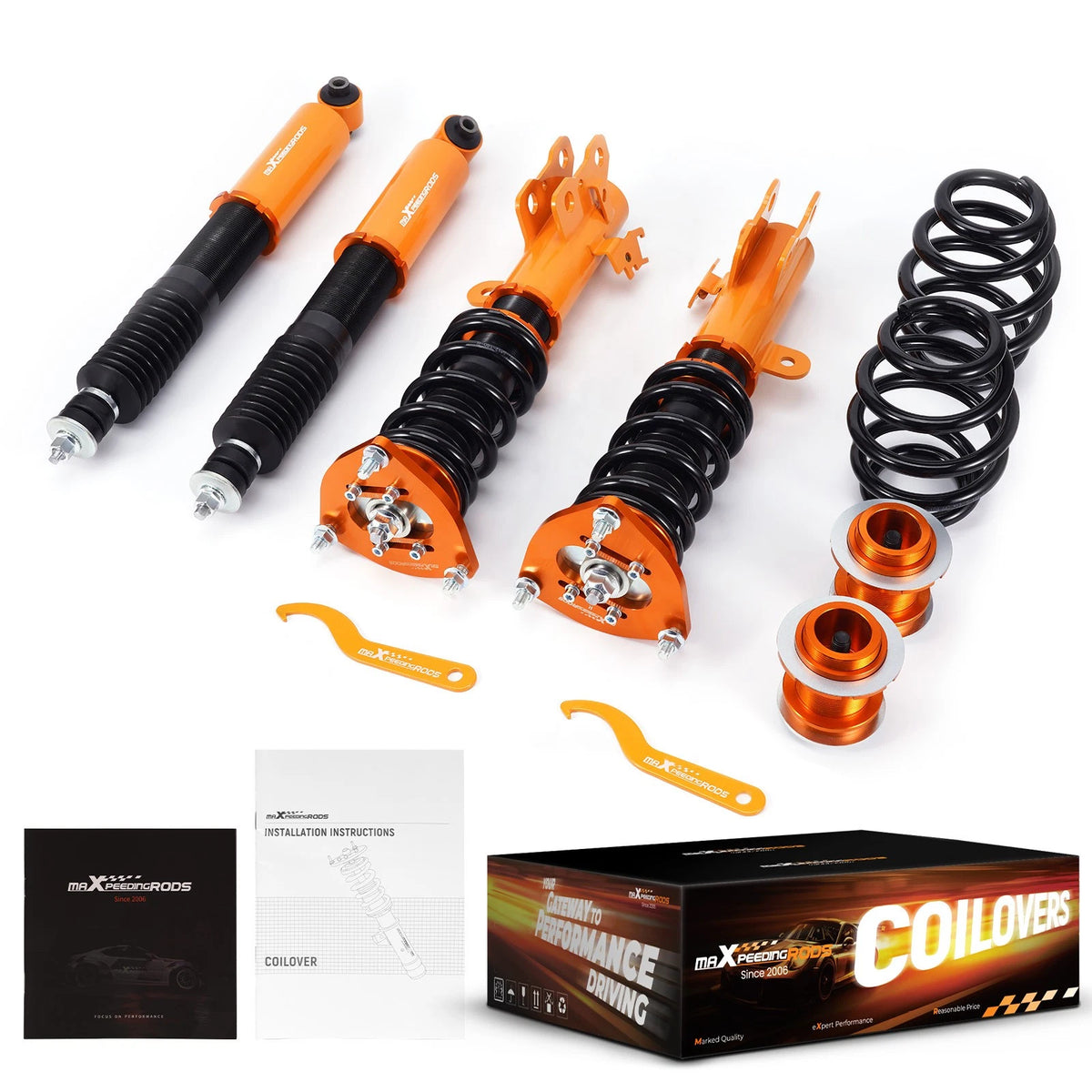 4X Adjustable Coilovers for Scion TC (2011–2016) L1S5O2 AGT20