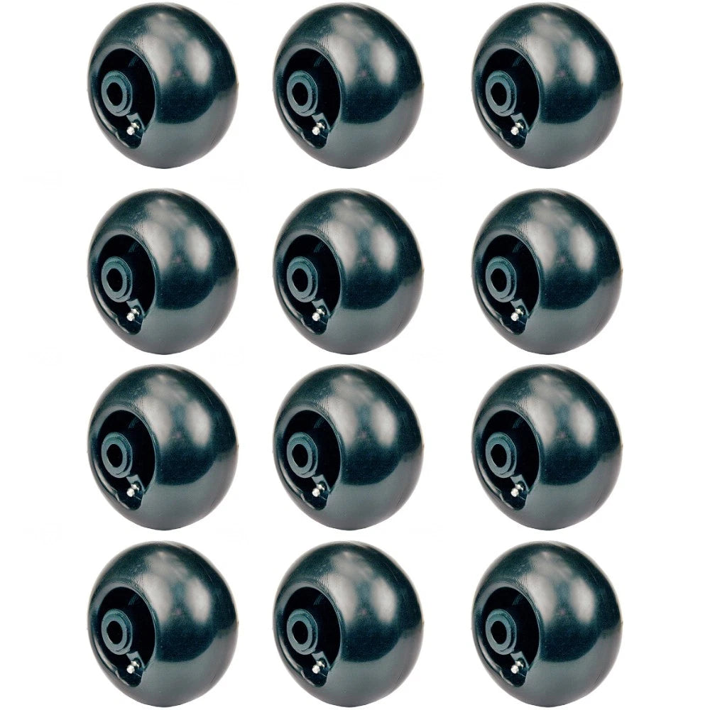 Set of 12 Deck Wheels for Kubota ZD321 & ZD326