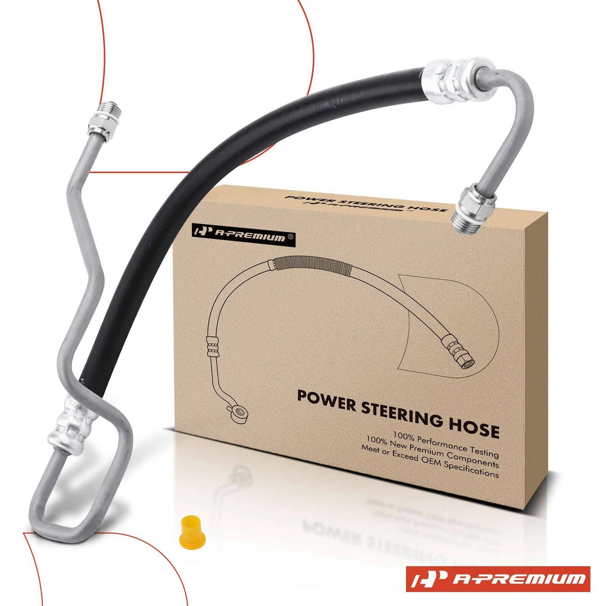 Power Steering Pressure Line Hose Assembly for Ford Explorer Mustang (F87Z3A719JA, 3401390)