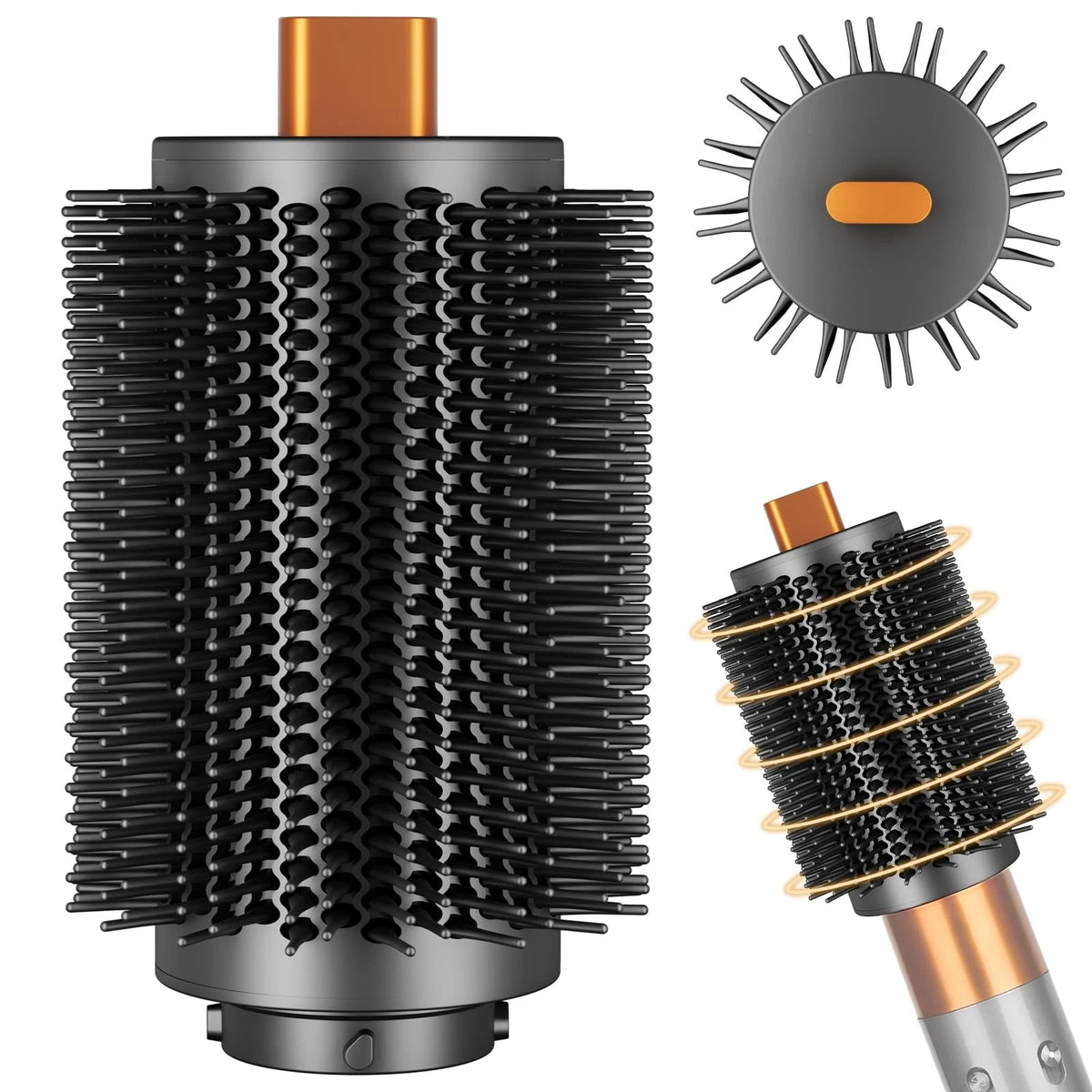 Upgraded Large Round Volumizing Brush Attachment for 3.3in (2019–2023)
