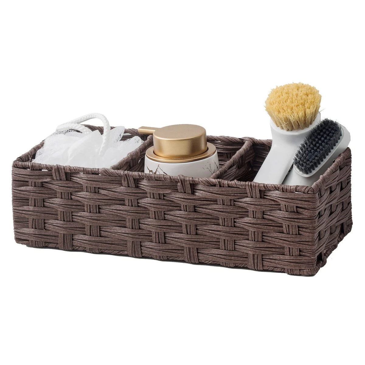 Toilet Tank Topper Basket for Multiuse Storage (No Part Numbers)
