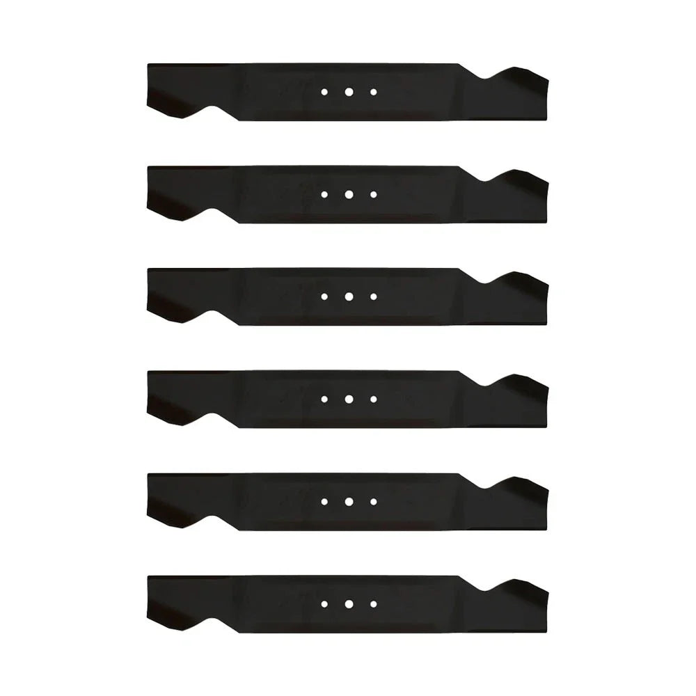 Set of 6 Replacement Blades for MTD/White (942-0499A, 742-0499)