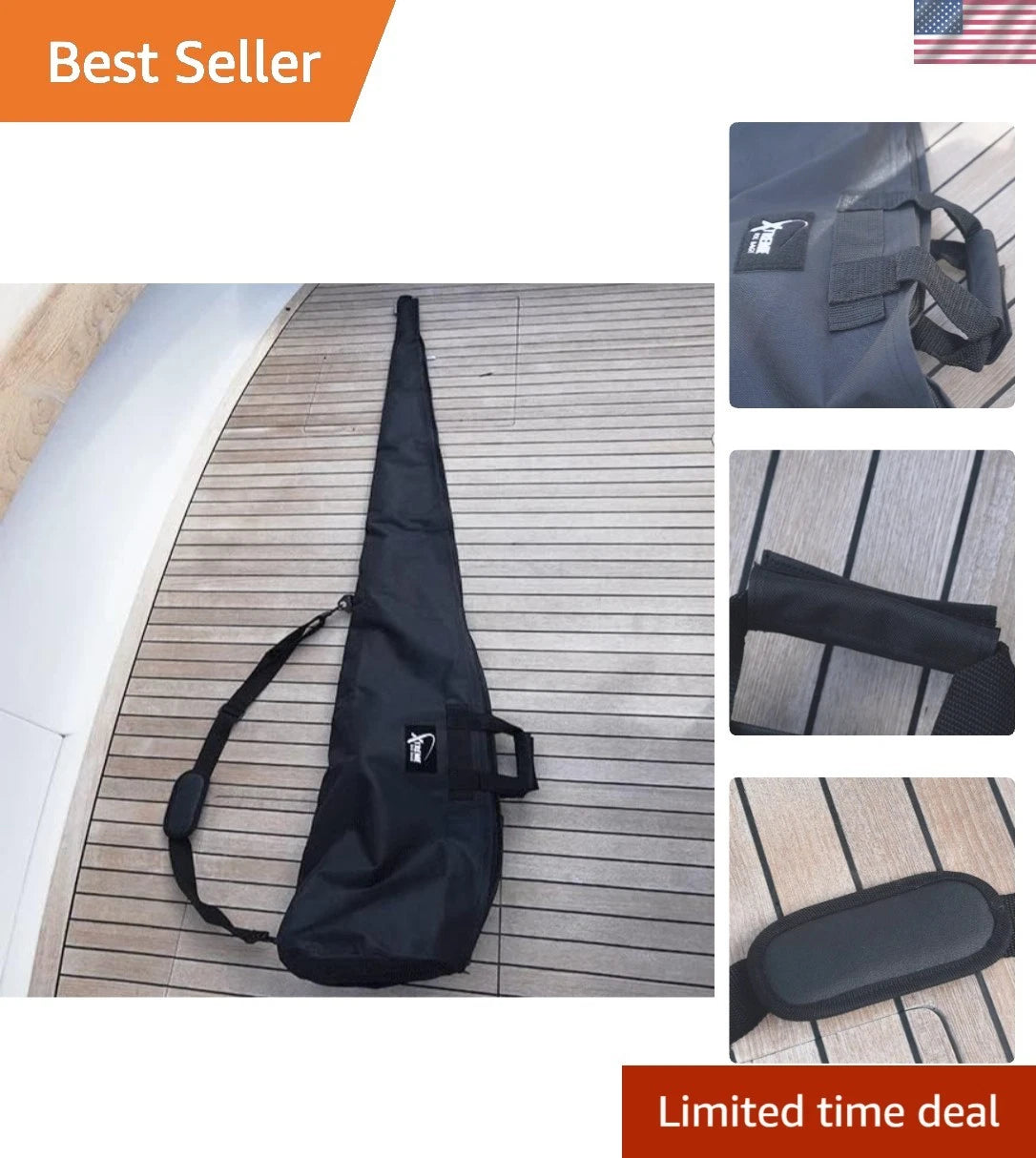 Fishing Rod Sleeve for Marine Use - Zipper Closure
