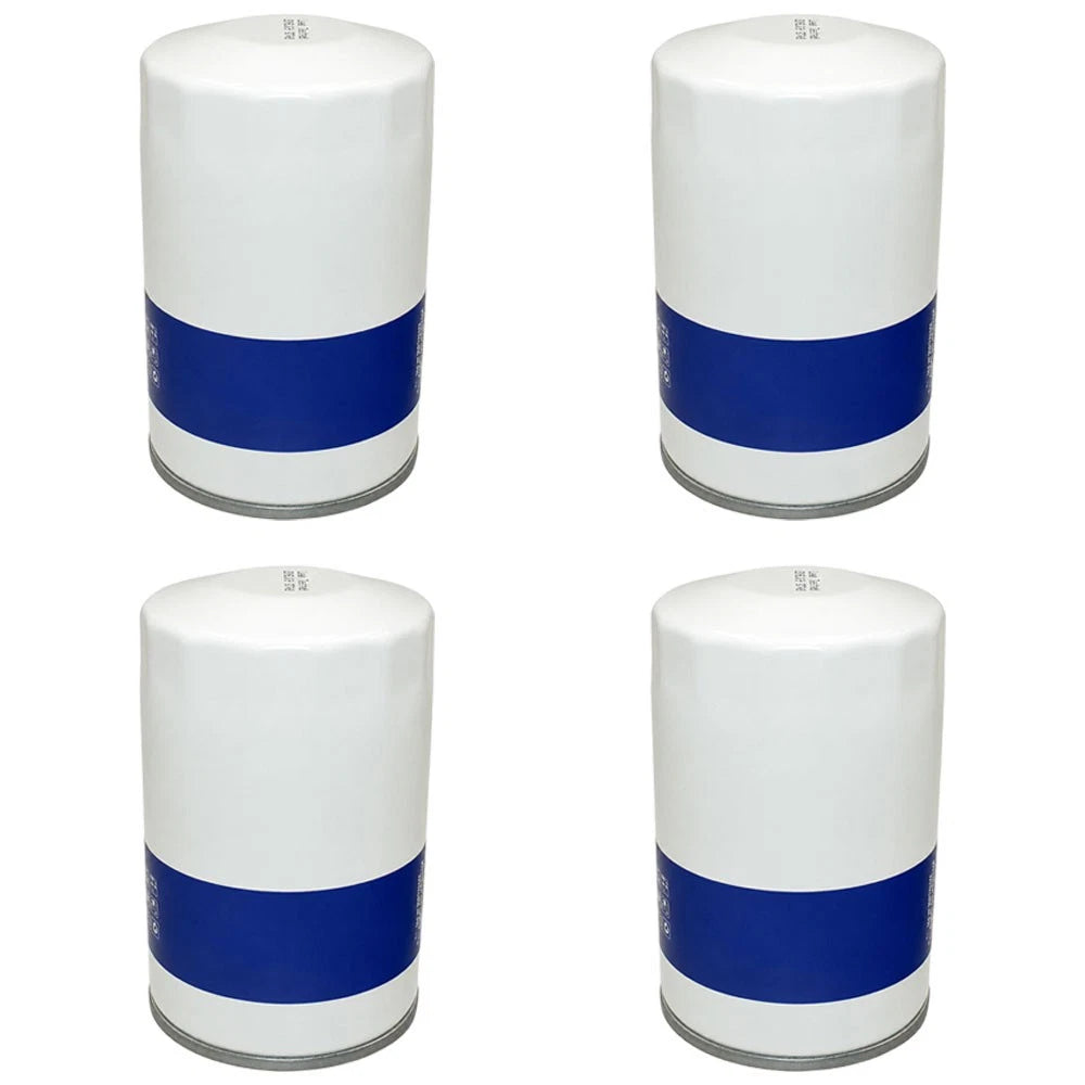 Set of 4 Spin-On Oil Filters for Various Makes and Models