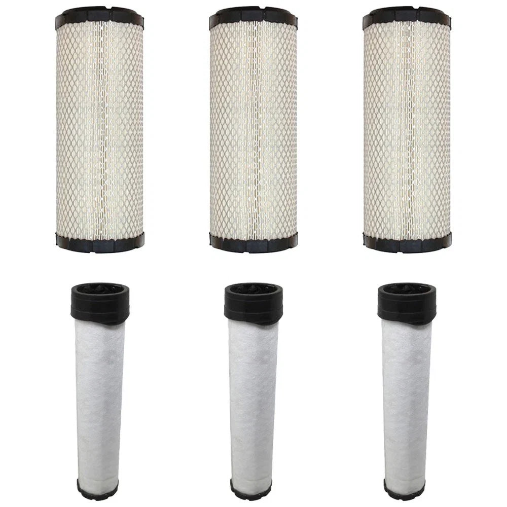 3X Inner Outer Air Filters for E-Z-GO (Replaces 0162184)