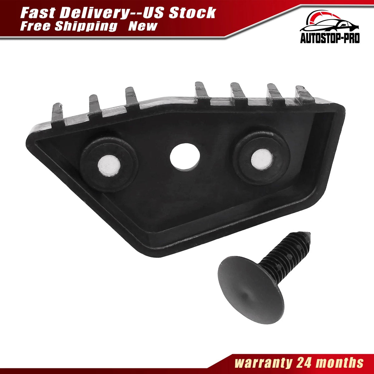 Front Driver Left Bumper Support Bracket for Ford Mustang (2018–2023) JR3Z17C947B