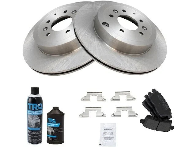 Rear Brake Pad and Rotor Kit for Mazda CX-9 (2007–2015) YW182XT