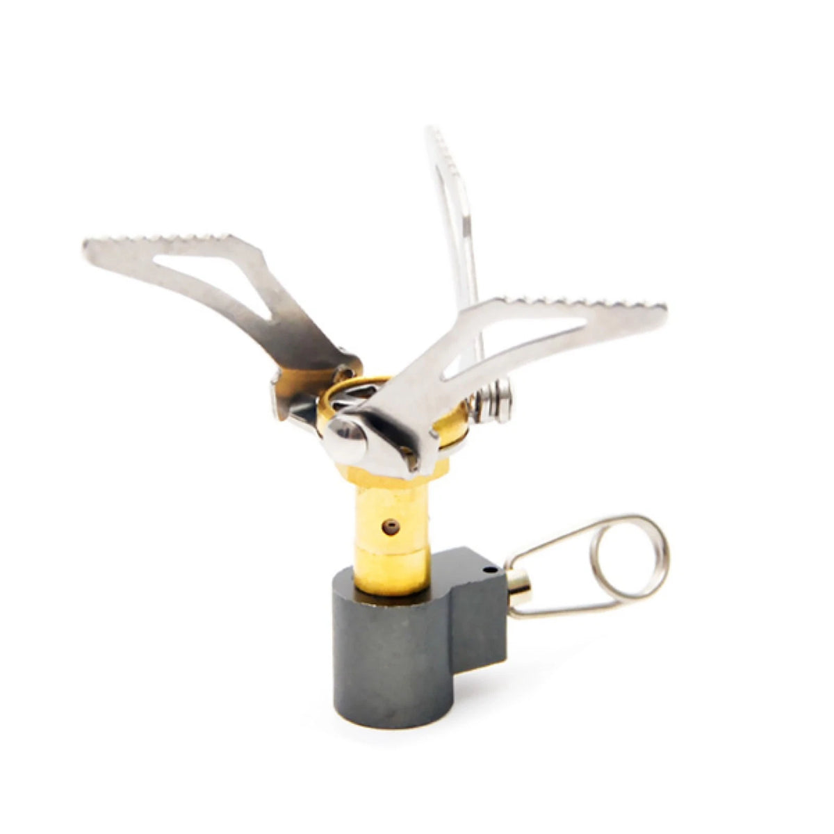 Foldable Aluminum Mini Ultralight Camping Cook Burner Head Gas Stove