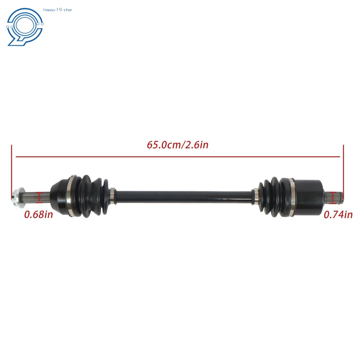 Set of 2 CV Axles for Polaris Ranger 500 570 (2017–2022)