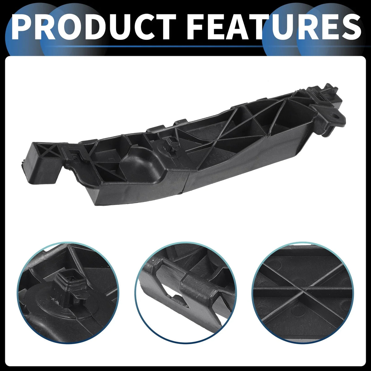 1pc Left Front Bumper Retainer Bracket No. 865132S000 for Hyundai Tucson (2011–2015)