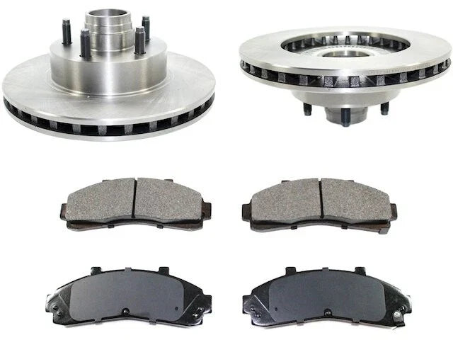 Front Brake Pad and Rotor Kit for Mazda B4000 RWD (2000–2002) DW433HD