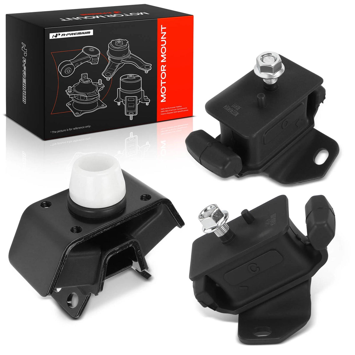 3X Engine Motor & Transmission Mount for Toyota 4Runner (1996–2002) 1237150090, 1237162140, 1237162150, 8993, 9014