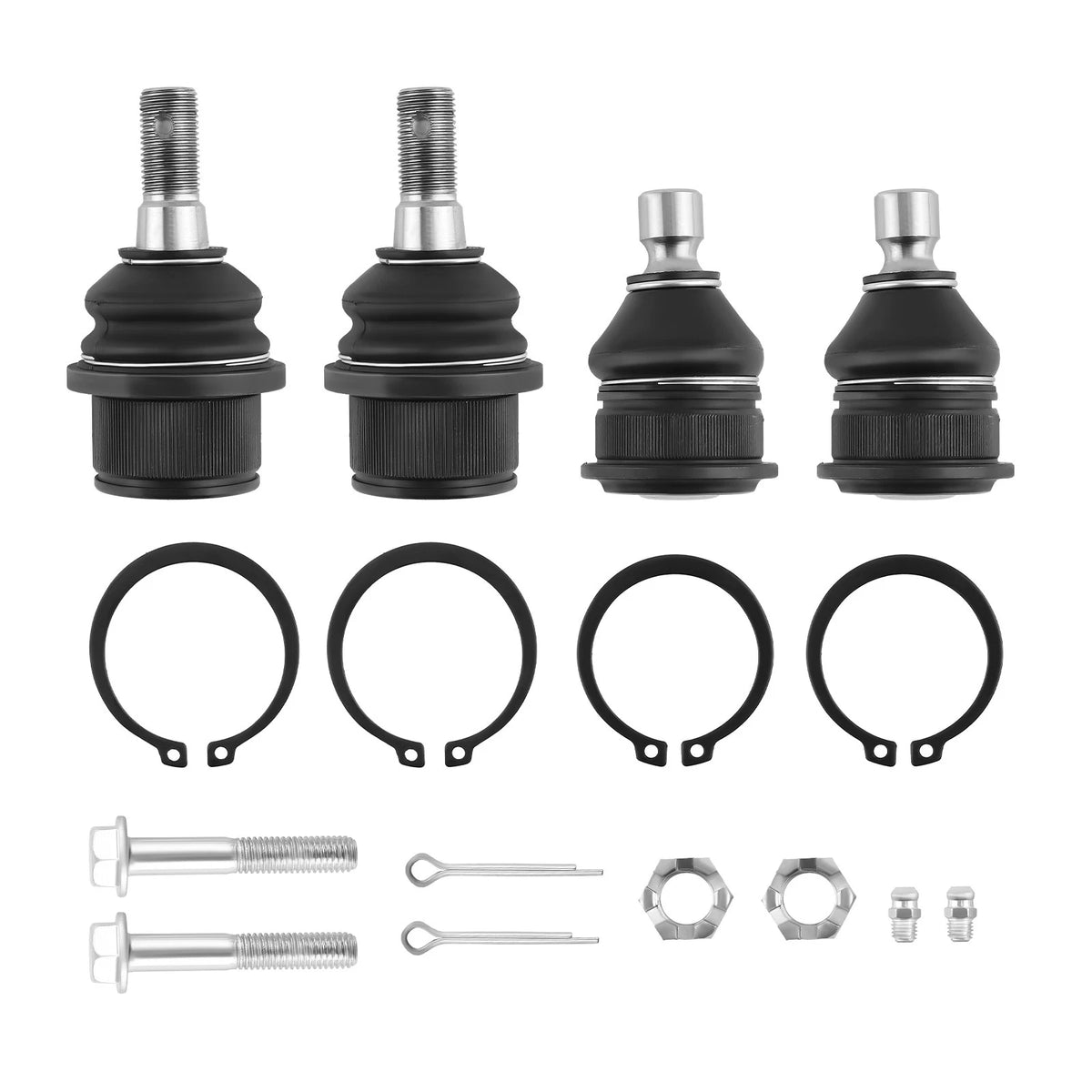 Set of 4 Front Upper Lower Ball Joints for Chevy Trailblazer GMC Envoy (2002–2006) - 2FMX9U, 8221573190